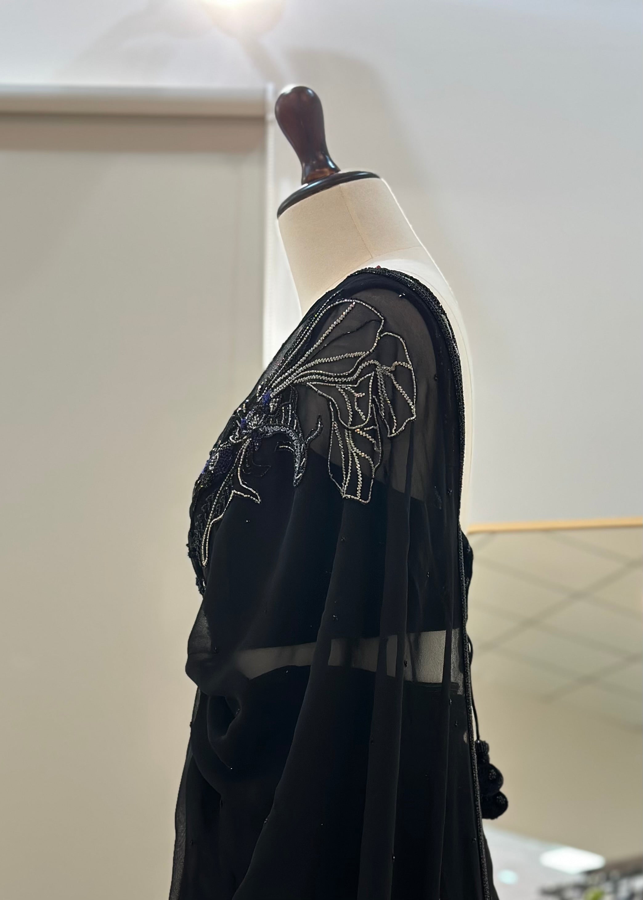 Moonlight Sea Saree Set