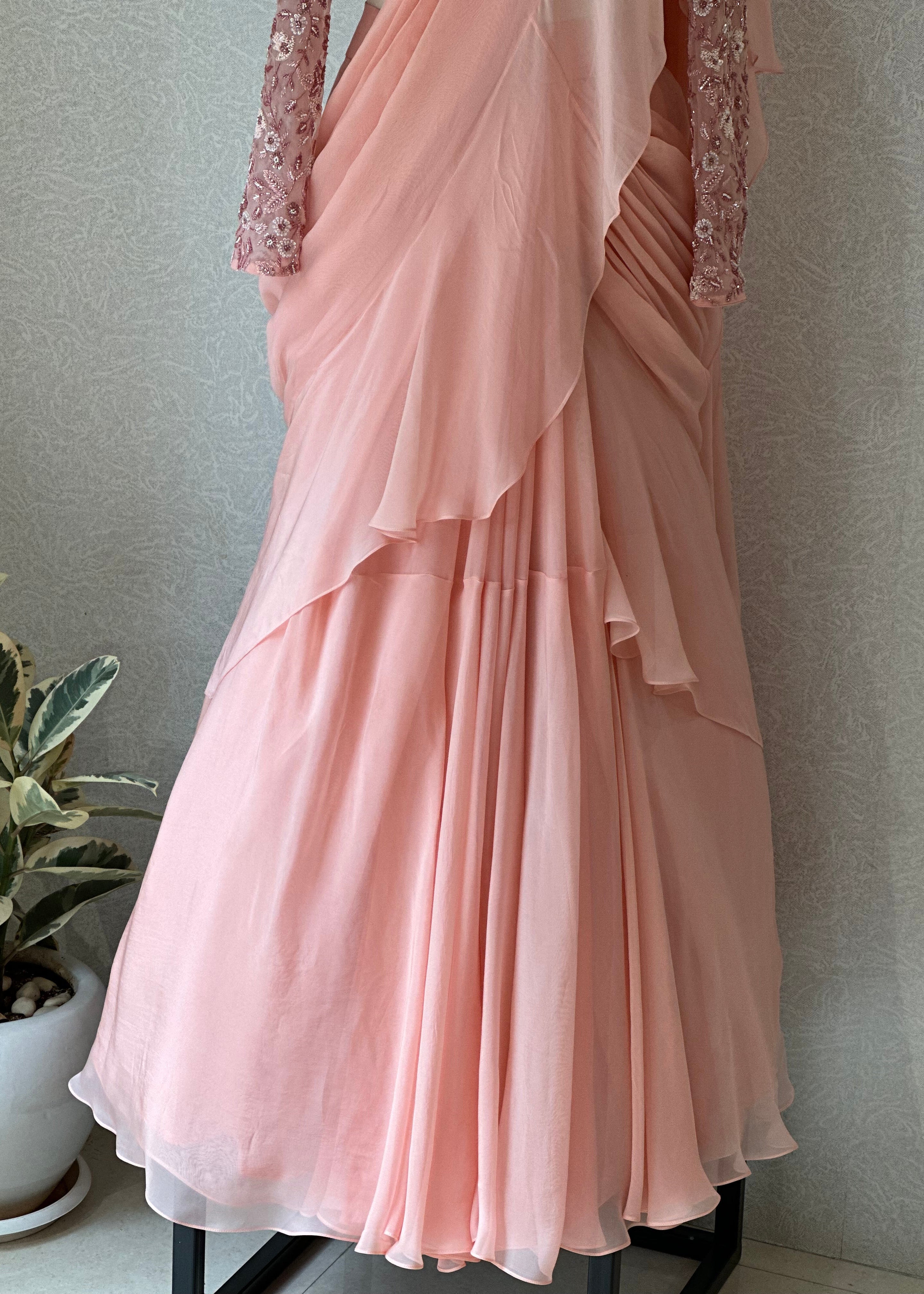 Rose Quartz Ruffle Set