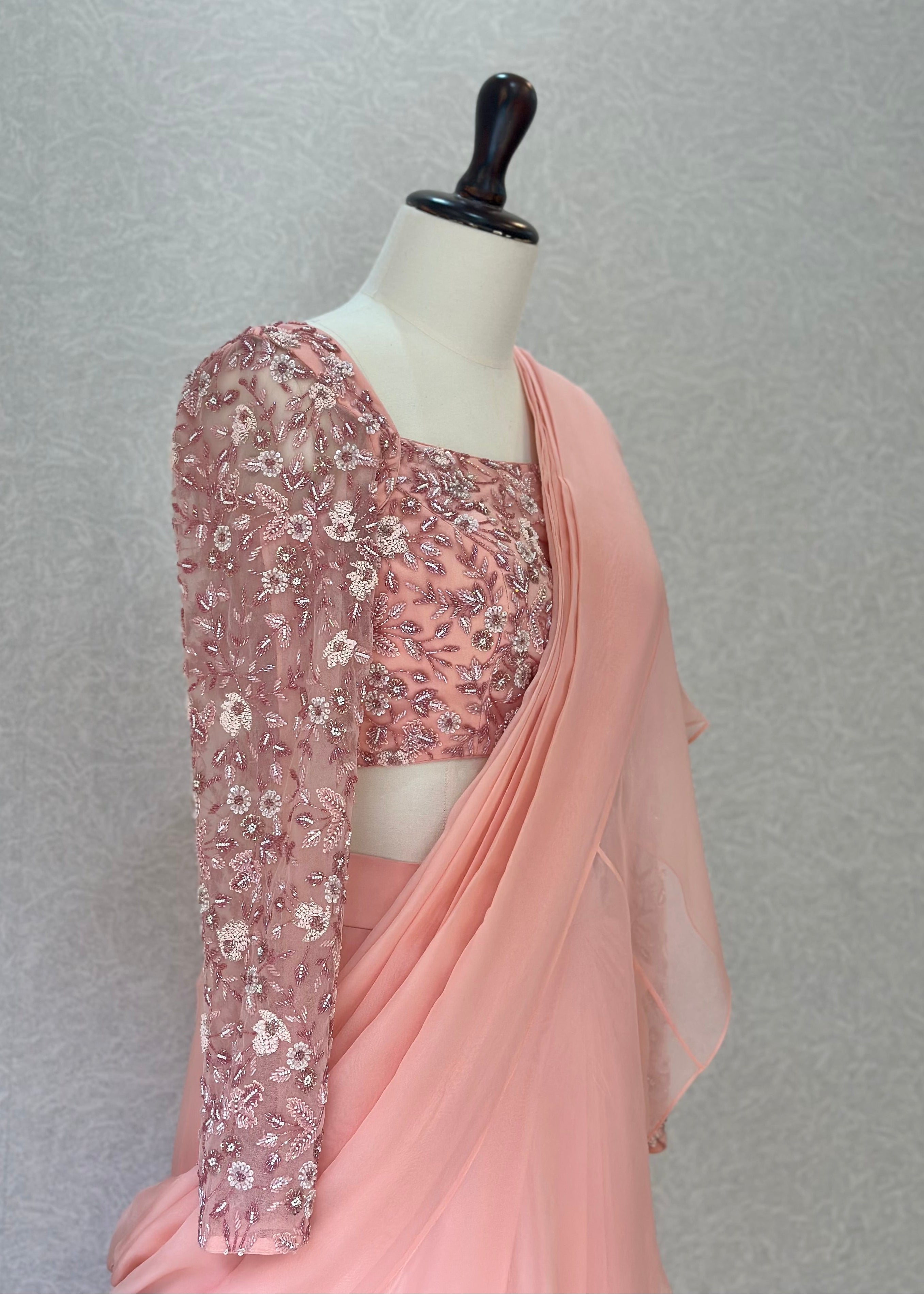 Rose Quartz Ruffle Set