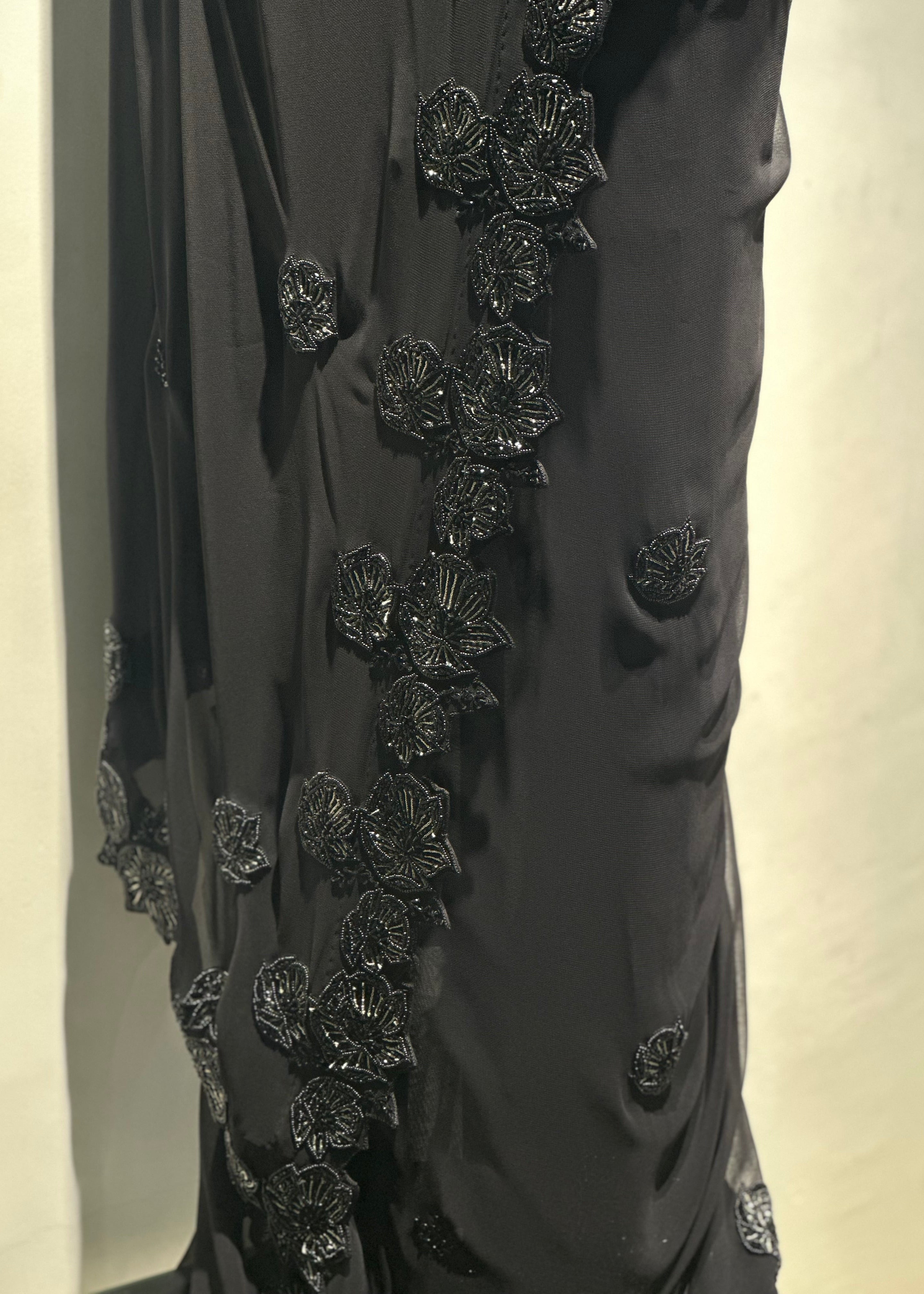 Whispers in the Dark Saree