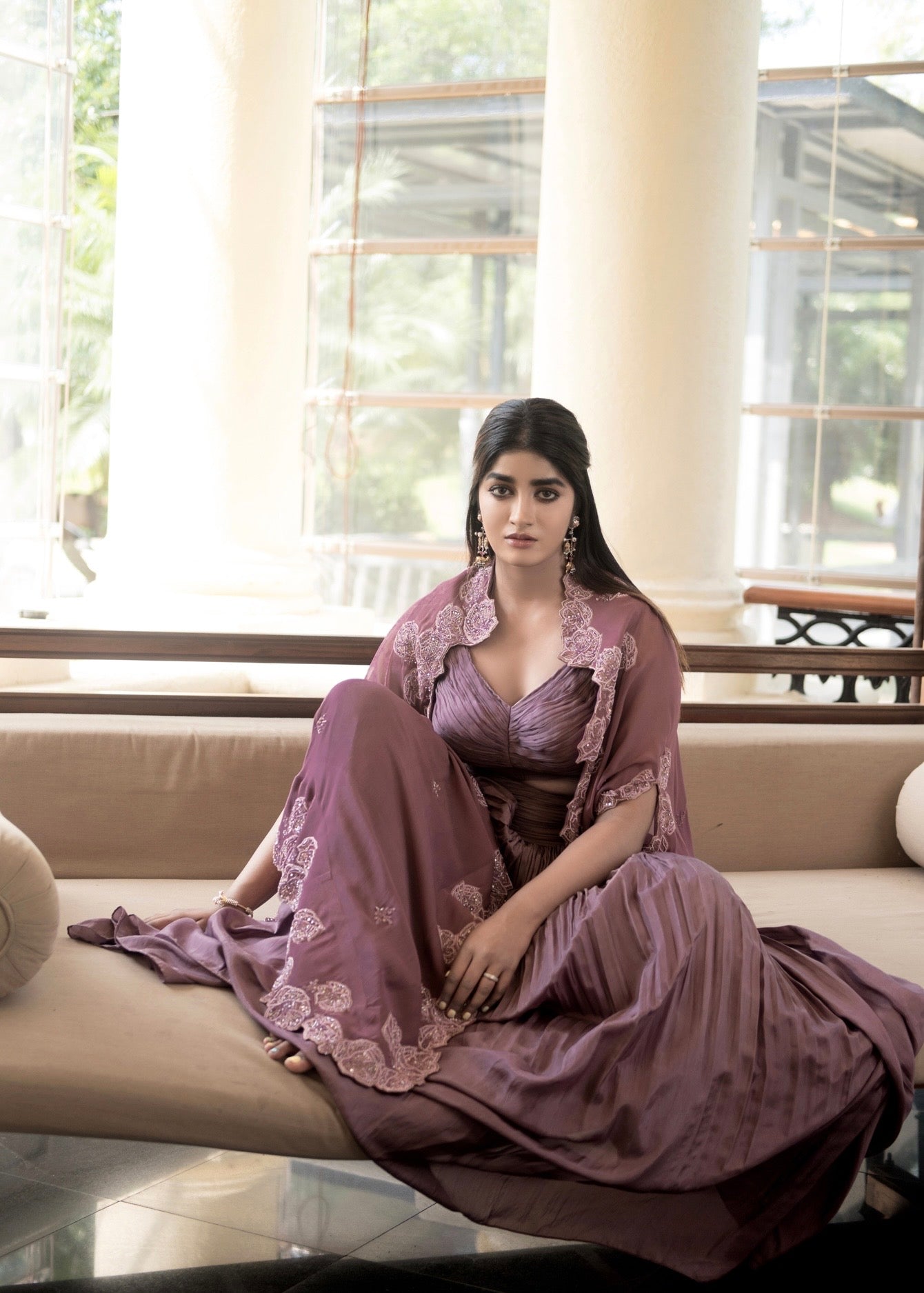 Grape Nectar Drape Set