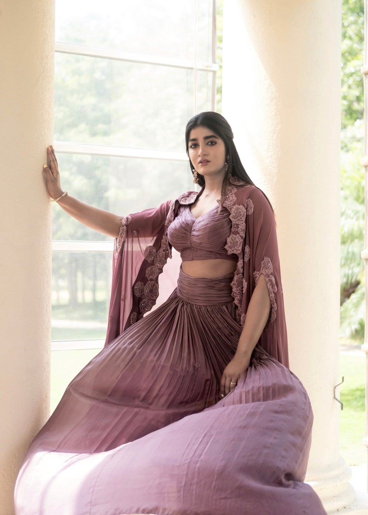 Grape Nectar Drape Set