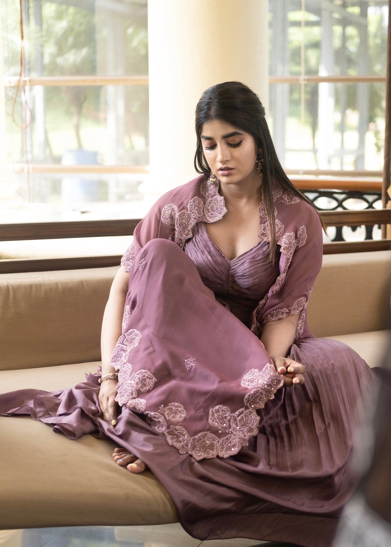 Grape Nectar Drape Set