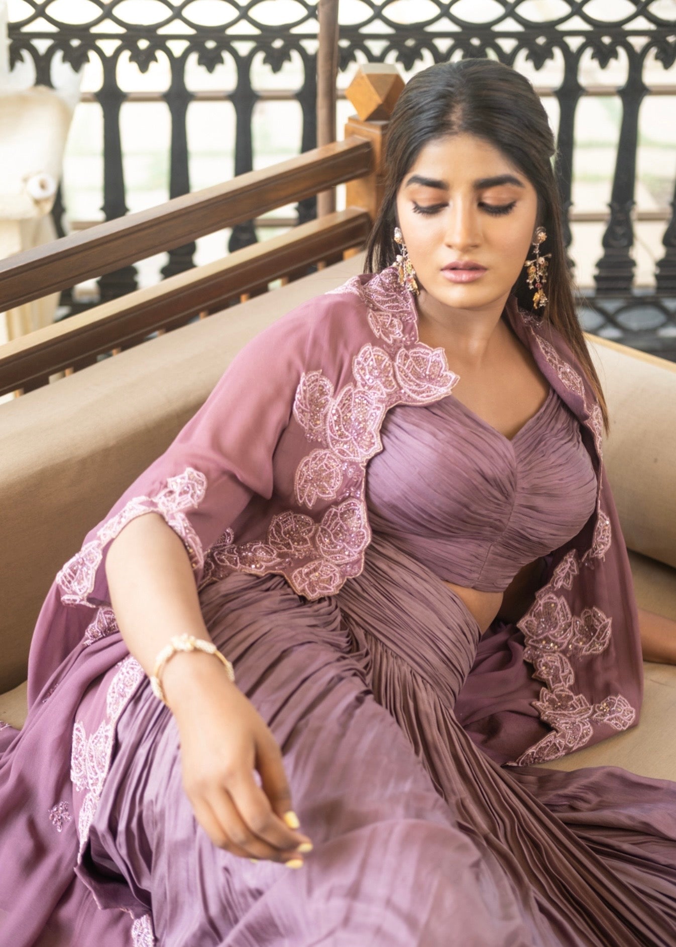 Grape Nectar Drape Set