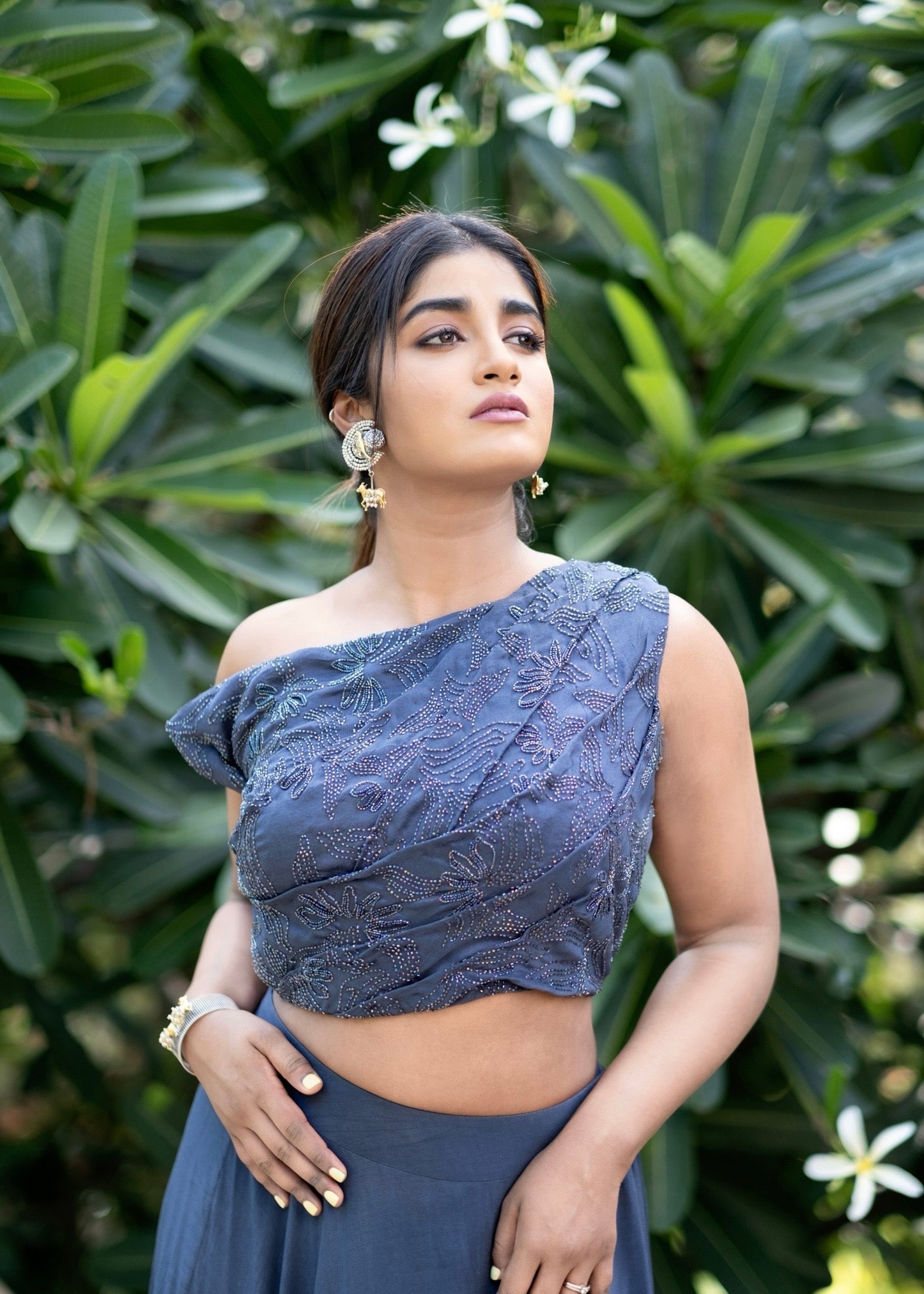 Waterlily Cowl Drape Set