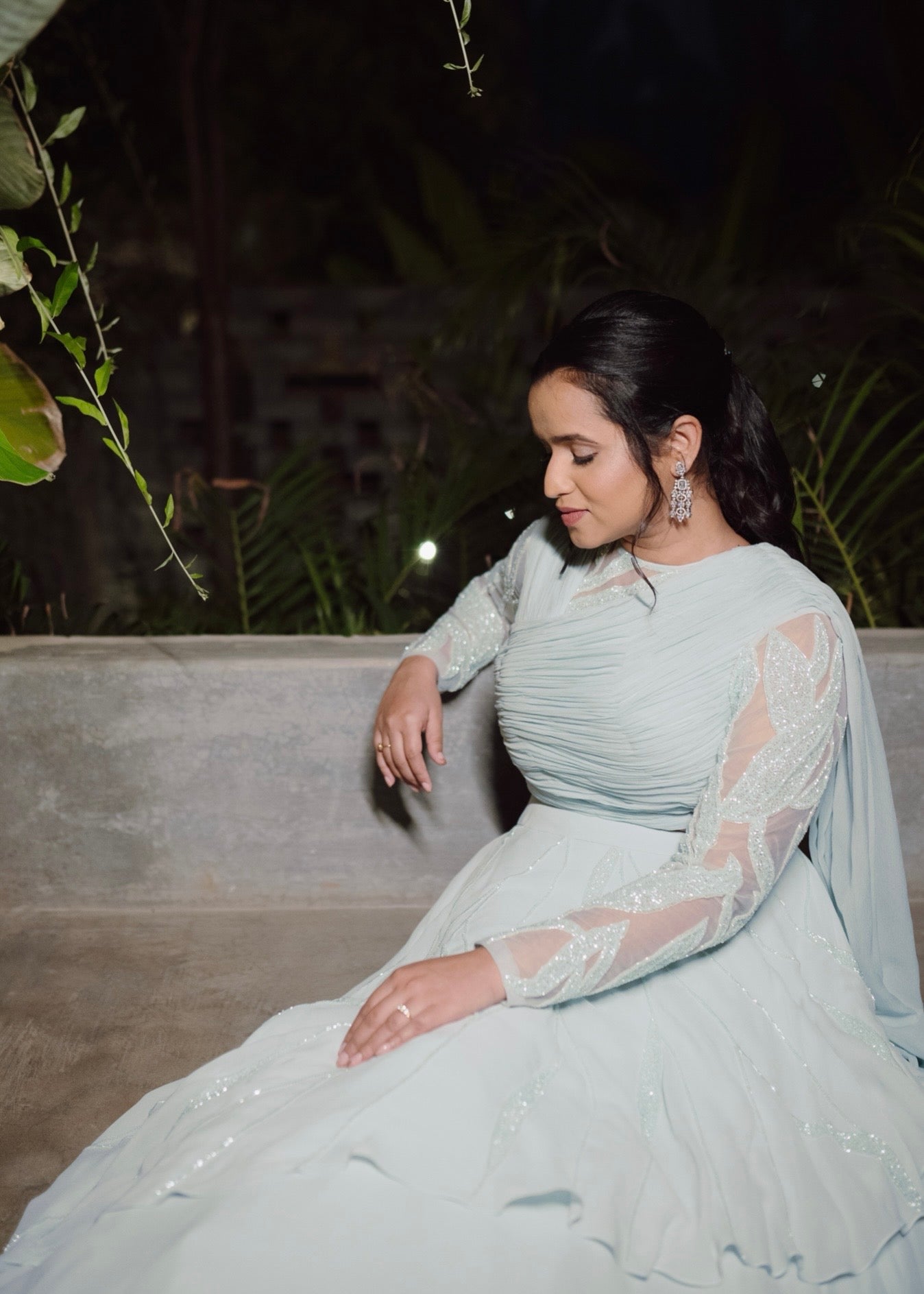 Icy Glacier Drape Set