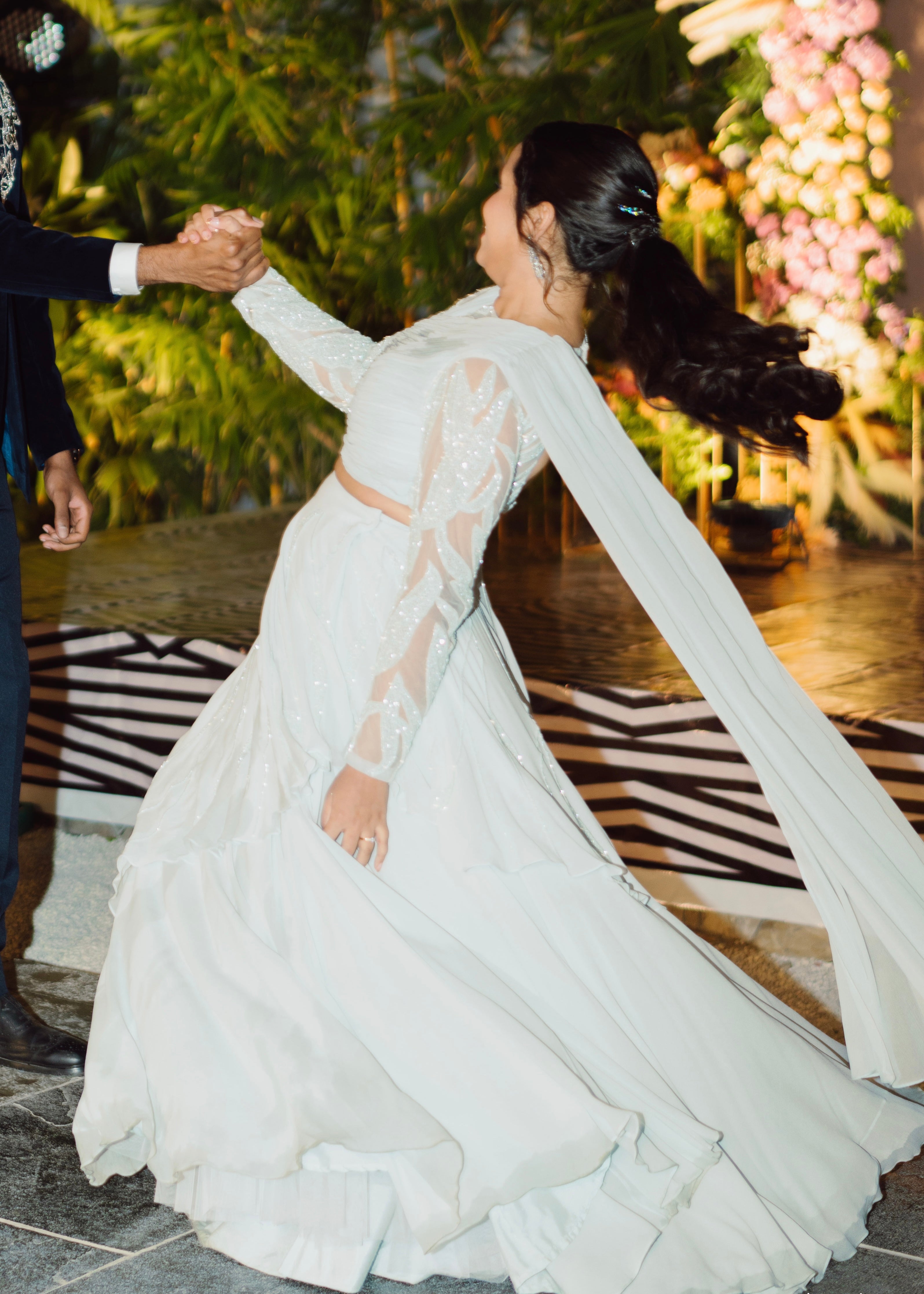 Icy Glacier Drape Set