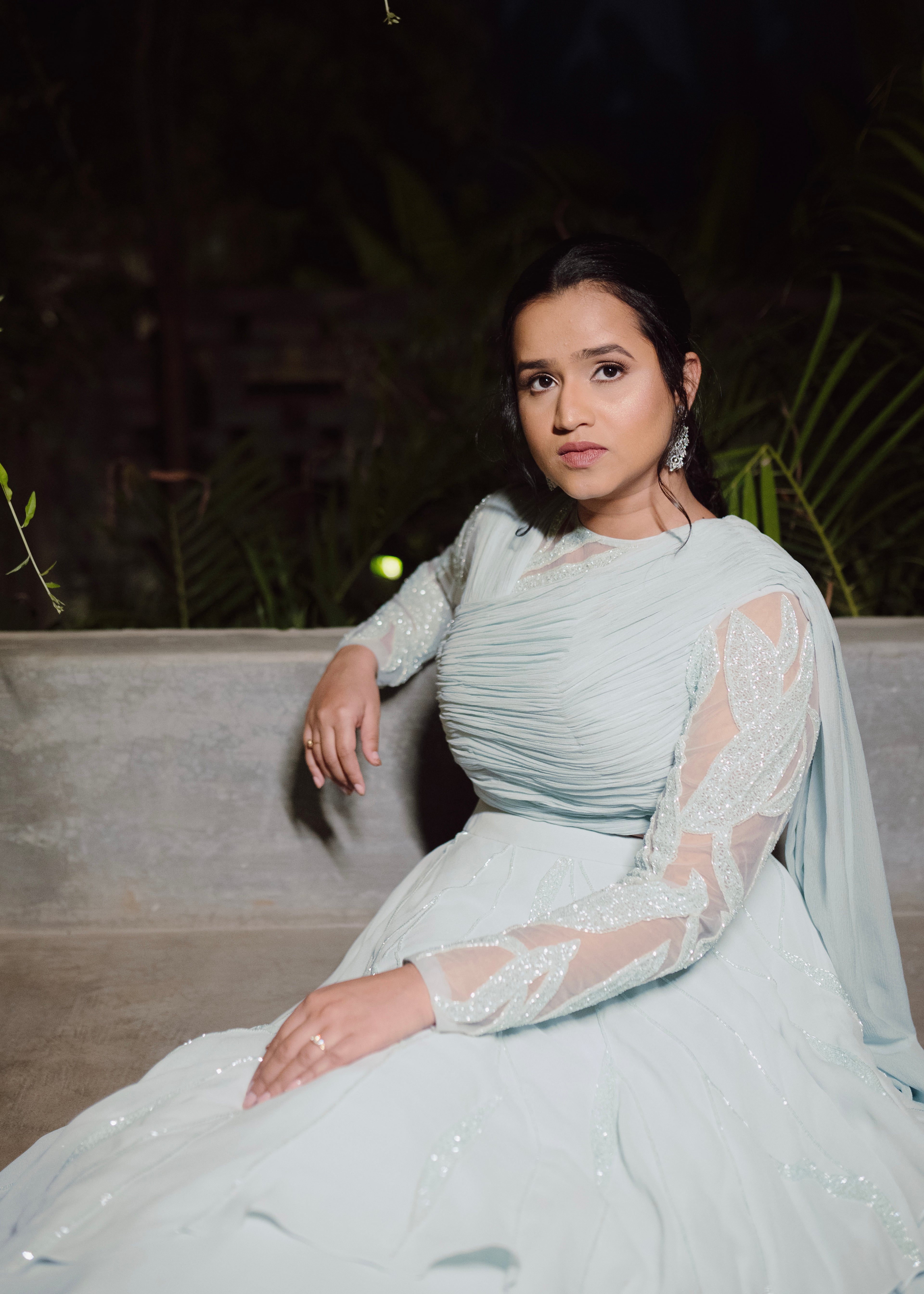 Icy Glacier Drape Set