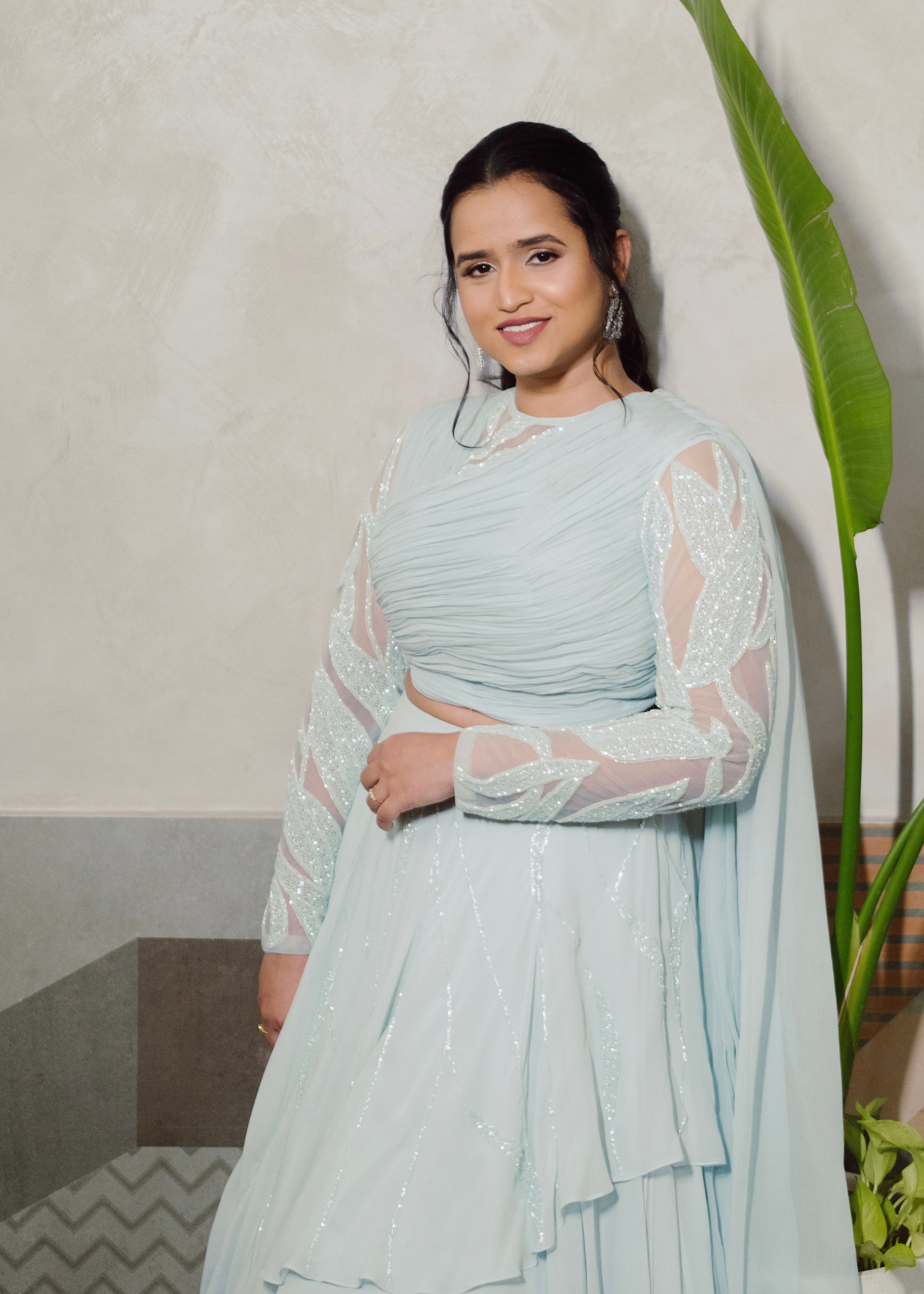 Icy Glacier Drape Set