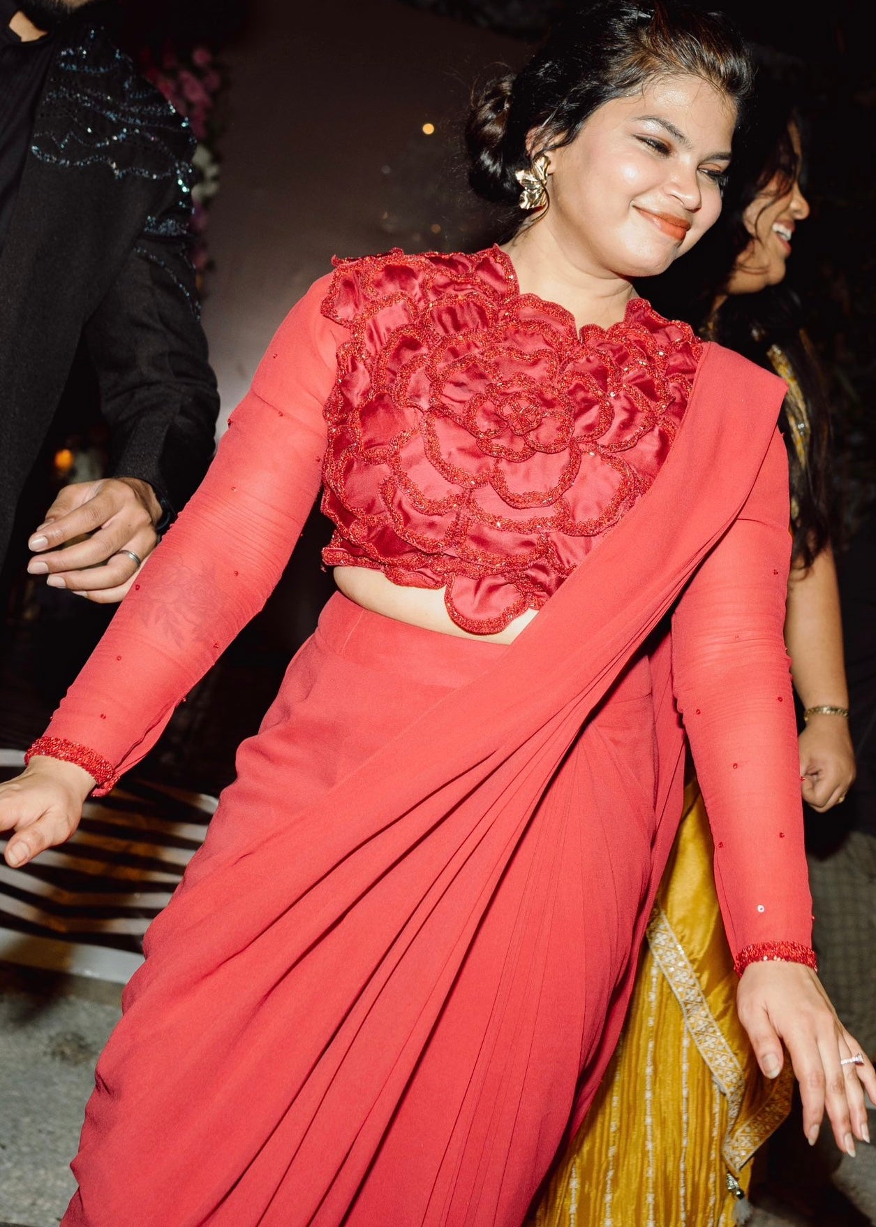 Rose Drift Drape Set