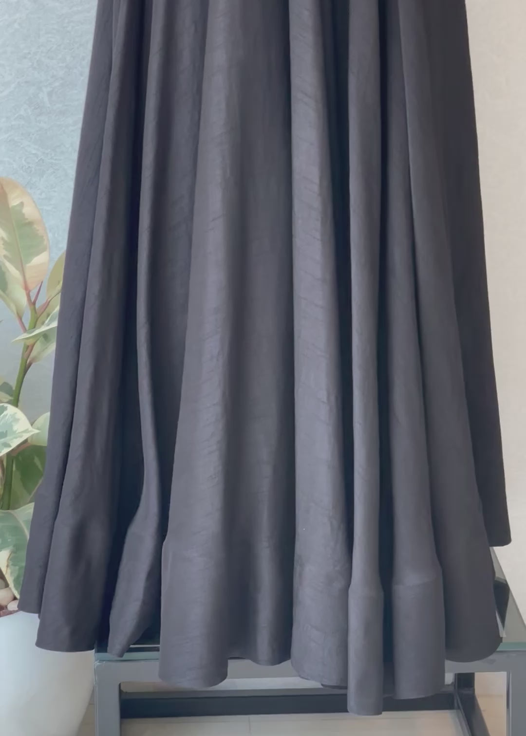 Noir Frost Drape Set