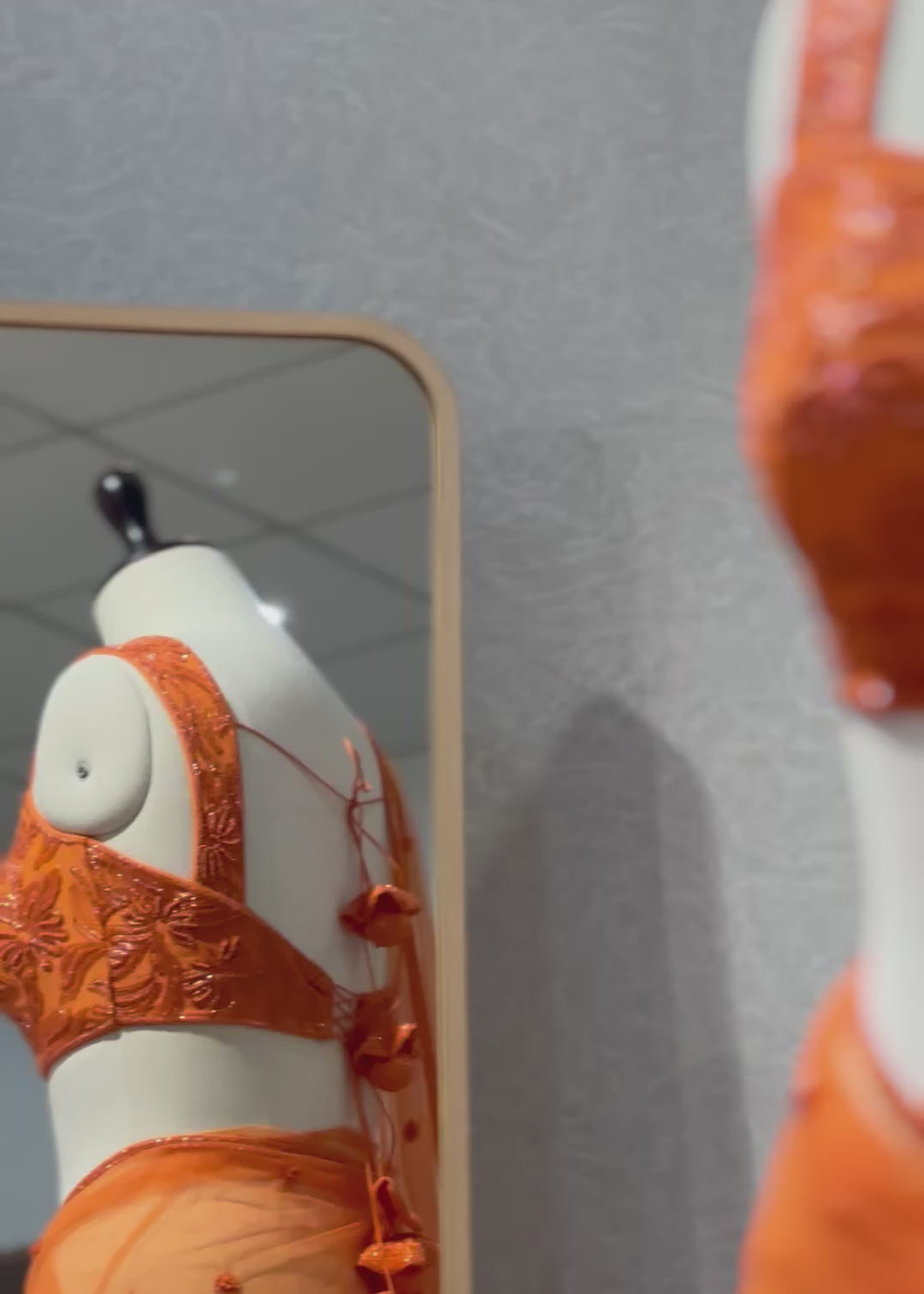 Autumn Sunset Saree Set